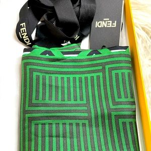 Fendi wrappy scarf
